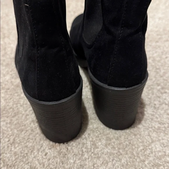 Topshop women’s black ankle boot size 8.5 - Picture 4 of 7